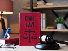 Civil litigation legal desk